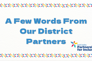 Read More About A Word From Our District Partners